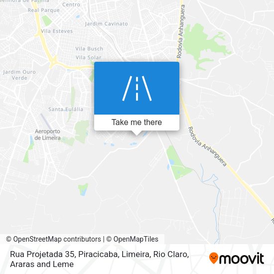 Rua Projetada 35 map