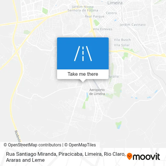 Rua Santiago Miranda map