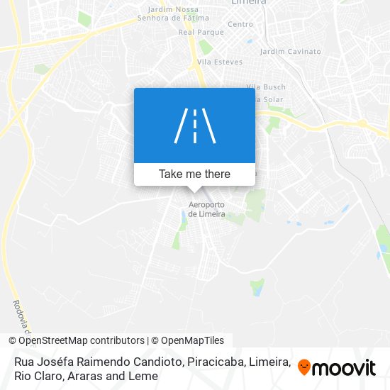 Rua Joséfa Raimendo Candioto map