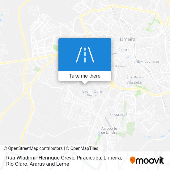 Rua Wladimir Henrique Greve map
