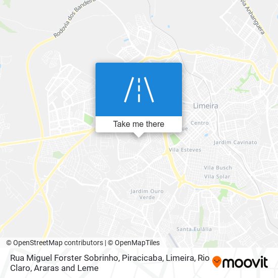 Rua Miguel Forster Sobrinho map