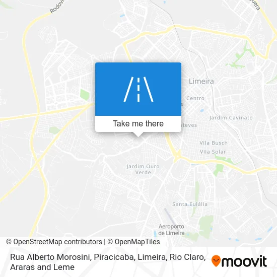Rua Alberto Morosini map