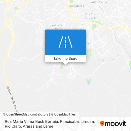 Rua Maria Vilma Buck Bertaia map
