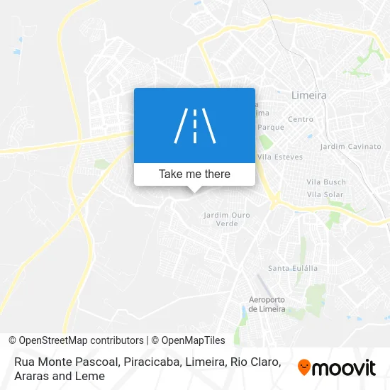 Rua Monte Pascoal map