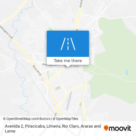 Mapa Avenida 2