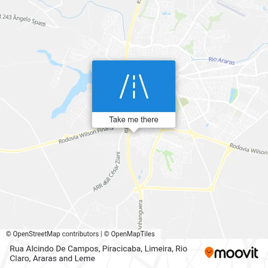 Rua Alcindo De Campos map