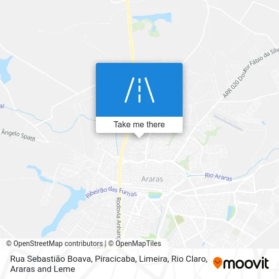 Rua Sebastião Boava map