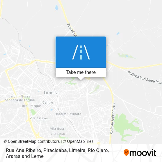 Rua Ana Ribeiro map