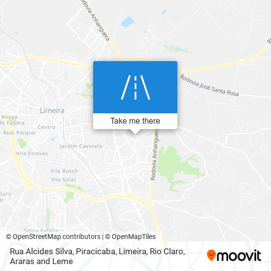 Rua Alcides Silva map