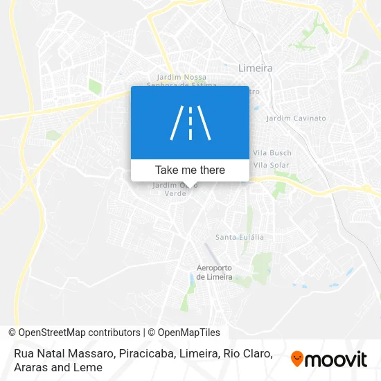 Rua Natal Massaro map