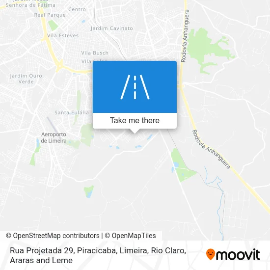 Rua Projetada 29 map