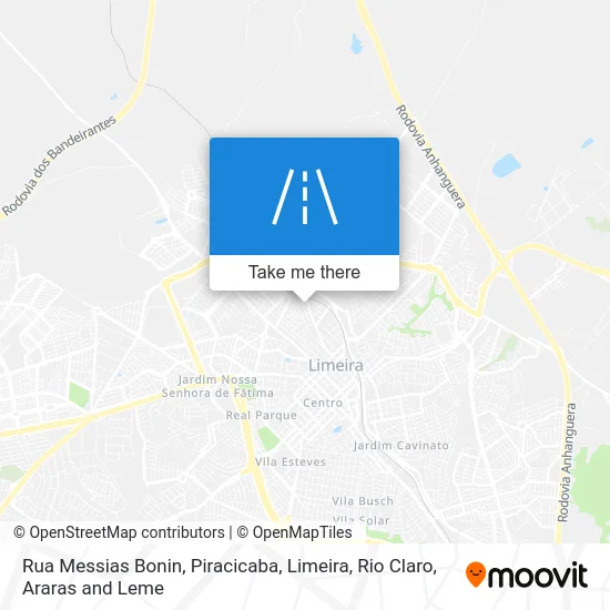 Rua Messias Bonin map