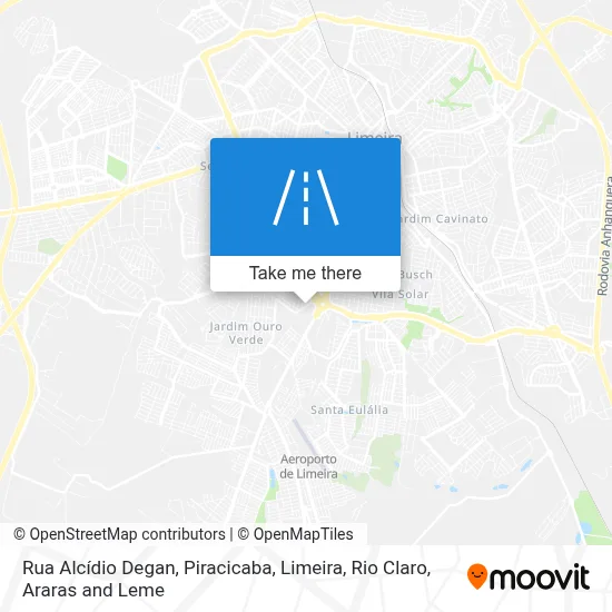 Rua Alcídio Degan map