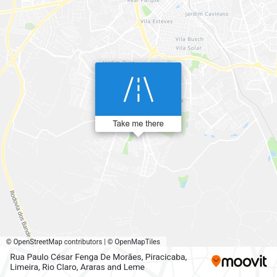 Rua Paulo César Fenga De Morães map
