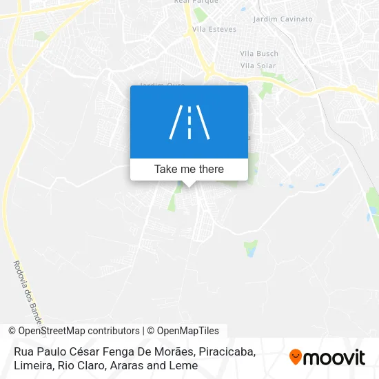 Rua Paulo César Fenga De Morães map