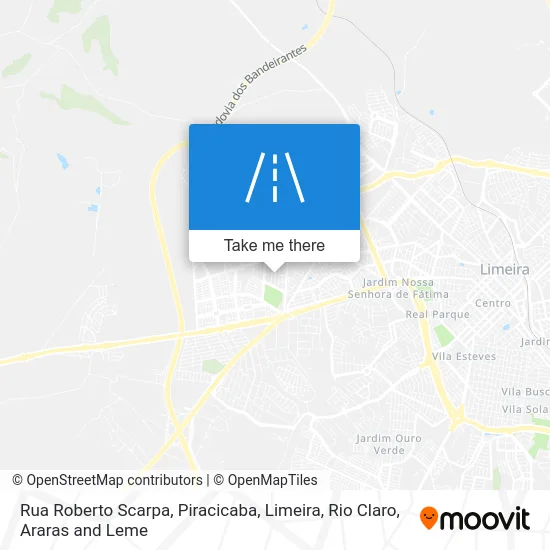 Rua Roberto Scarpa map