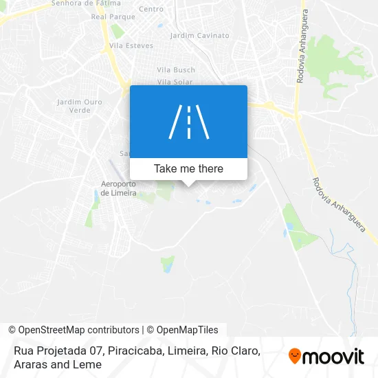 Rua Projetada 07 map