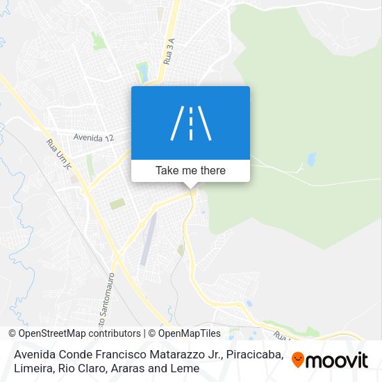 Avenida Conde Francisco Matarazzo Jr. map
