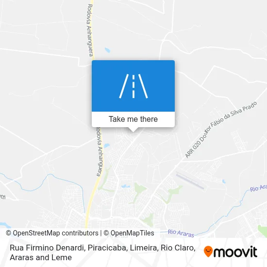 Rua Firmino Denardi map