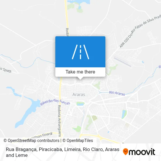 Rua Bragança map