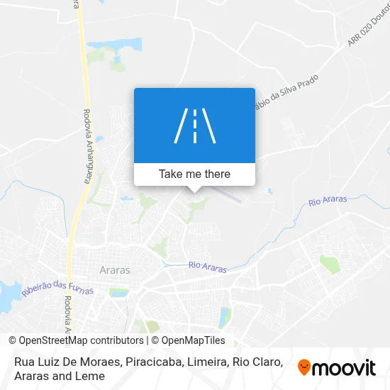 Rua Luiz De Moraes map