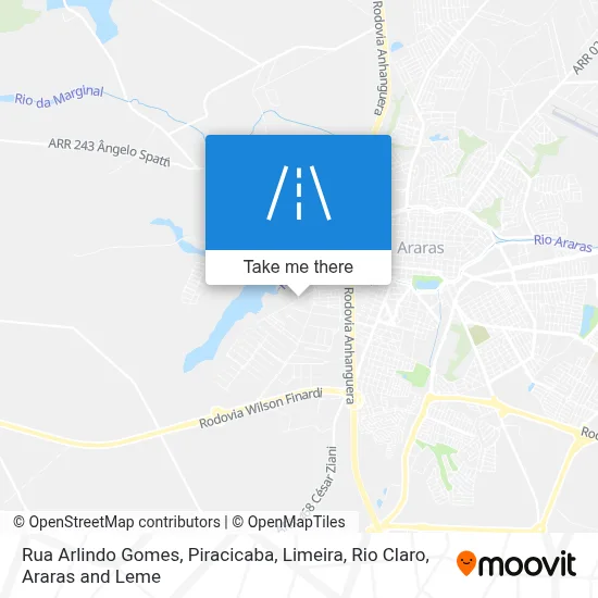 Rua Arlindo Gomes map