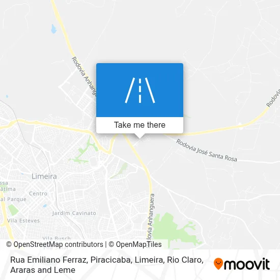Rua Emiliano Ferraz map