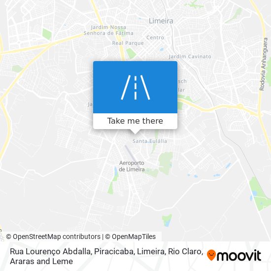 Rua Lourenço Abdalla map