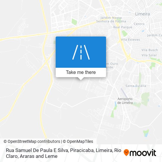 Rua Samuel De Paula E Silva map