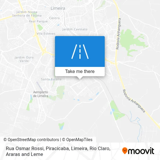Rua Osmar Rossi map