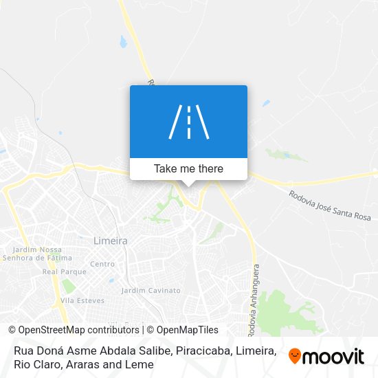 Rua Doná Asme Abdala Salibe map