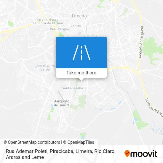 Rua Ademar Poleti map