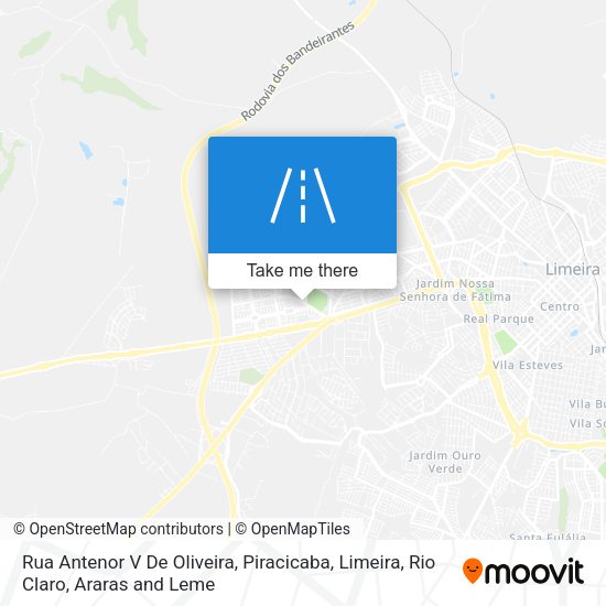 Rua Antenor V De Oliveira map