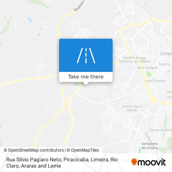 Rua Silvio Pagiaro Neto map