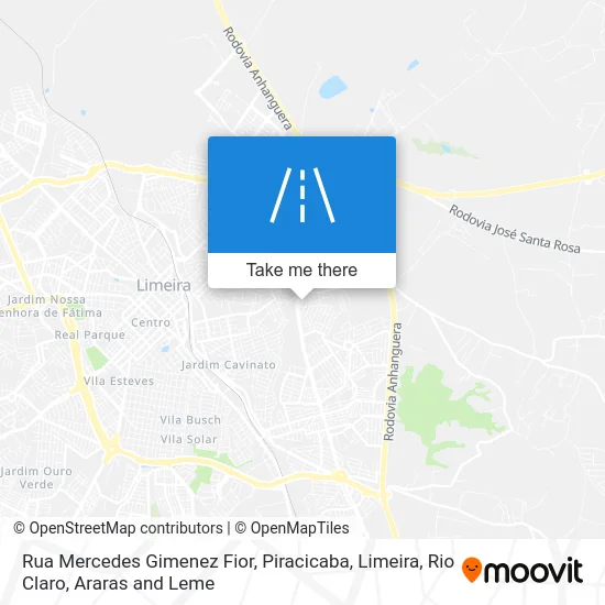 Rua Mercedes Gimenez Fior map