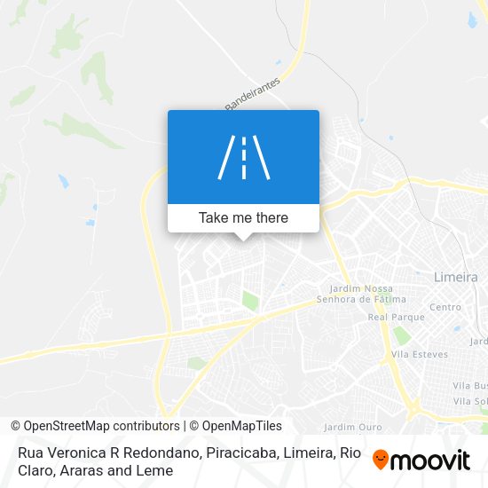 Rua Veronica R Redondano map