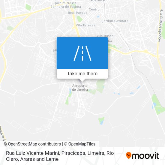 Rua Luiz Vicente Marini map