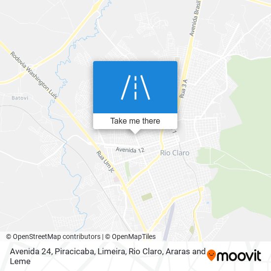 Avenida 24 map