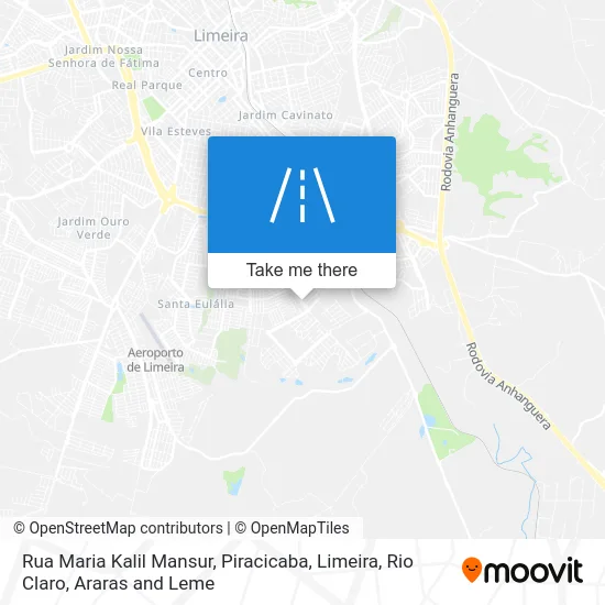 Rua Maria Kalil Mansur map