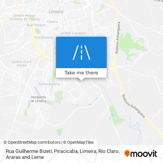 Rua Guilherme Bizeti map