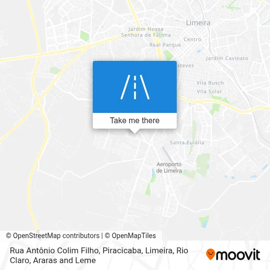 Rua Antônio Colim Filho map
