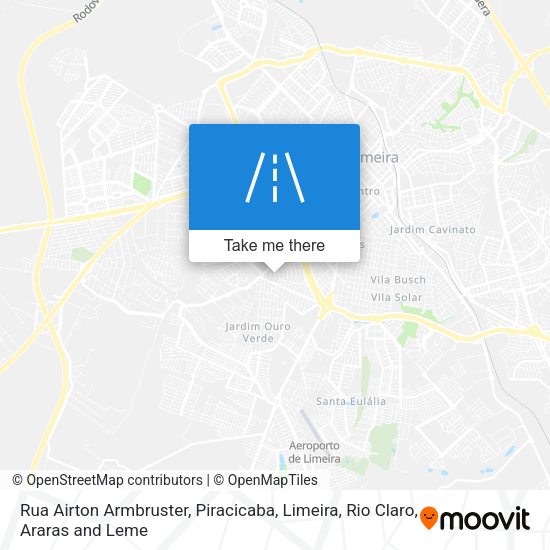 Rua Airton Armbruster map