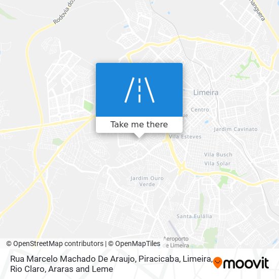 Rua Marcelo Machado De Araujo map