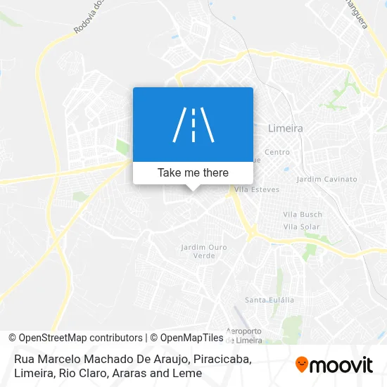 Rua Marcelo Machado De Araujo map