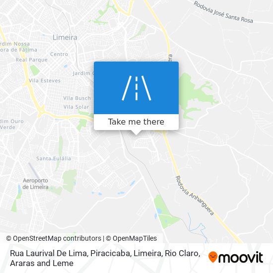 Mapa Rua Laurival De Lima