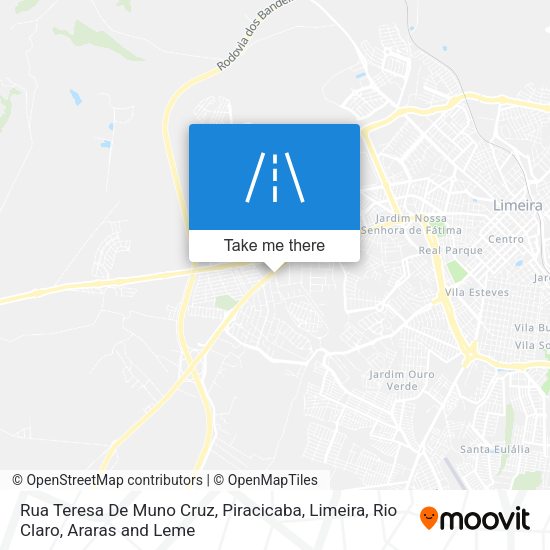 Rua Teresa De Muno Cruz map