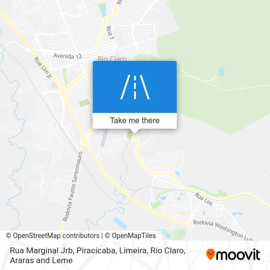 Rua Marginal Jrb map