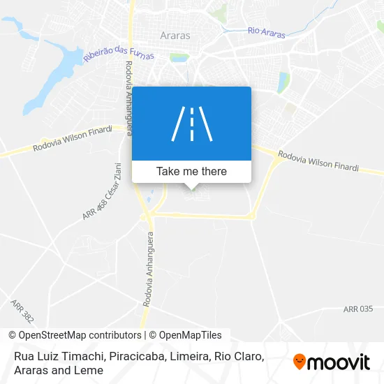 Rua Luiz Timachi map