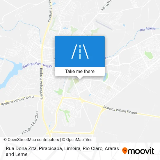 Rua Dona Zita map