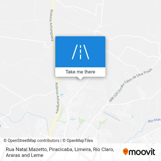 Rua Natal Mazetto map